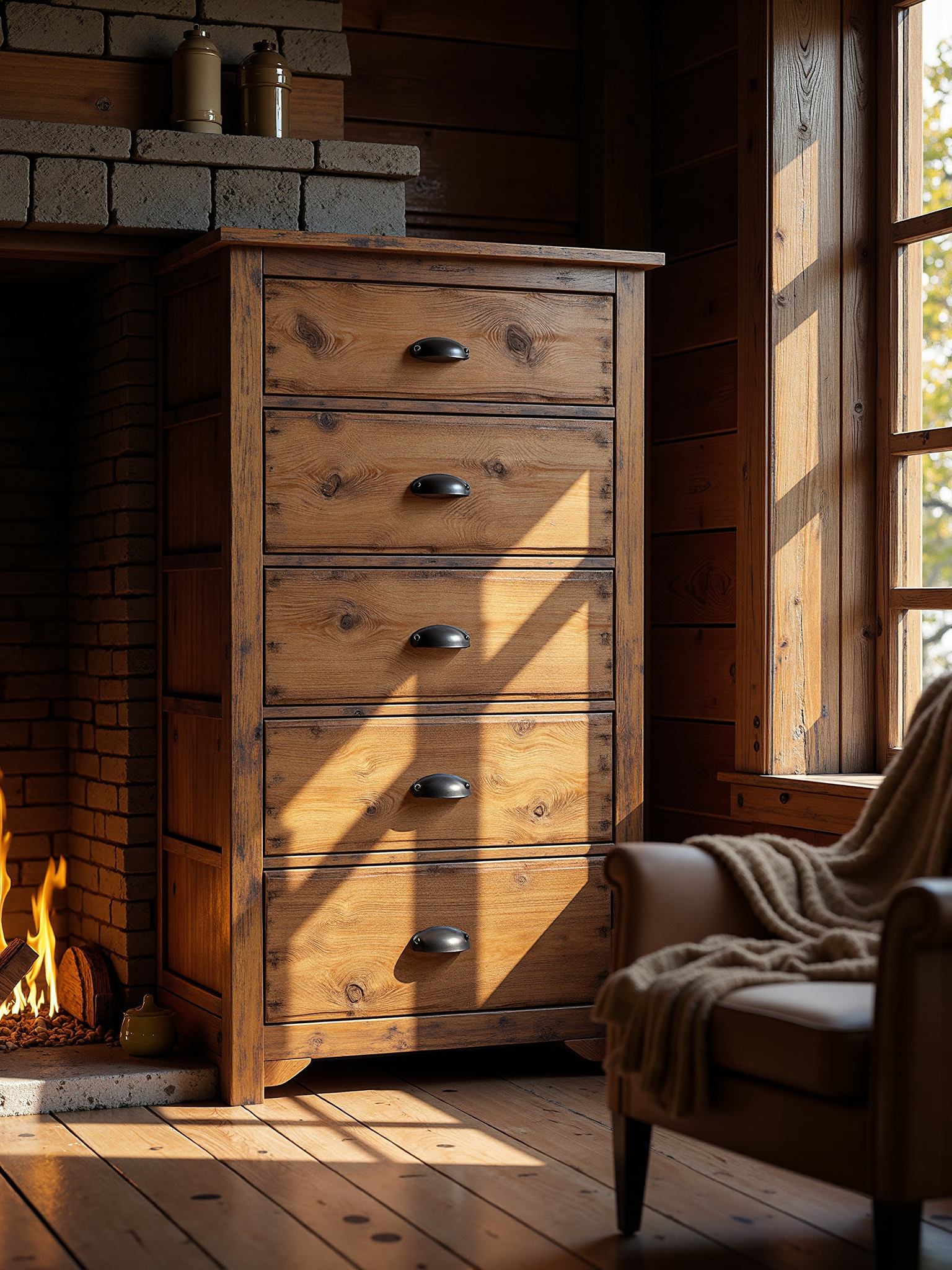 The Windsor Tall Boy Chest — view 3