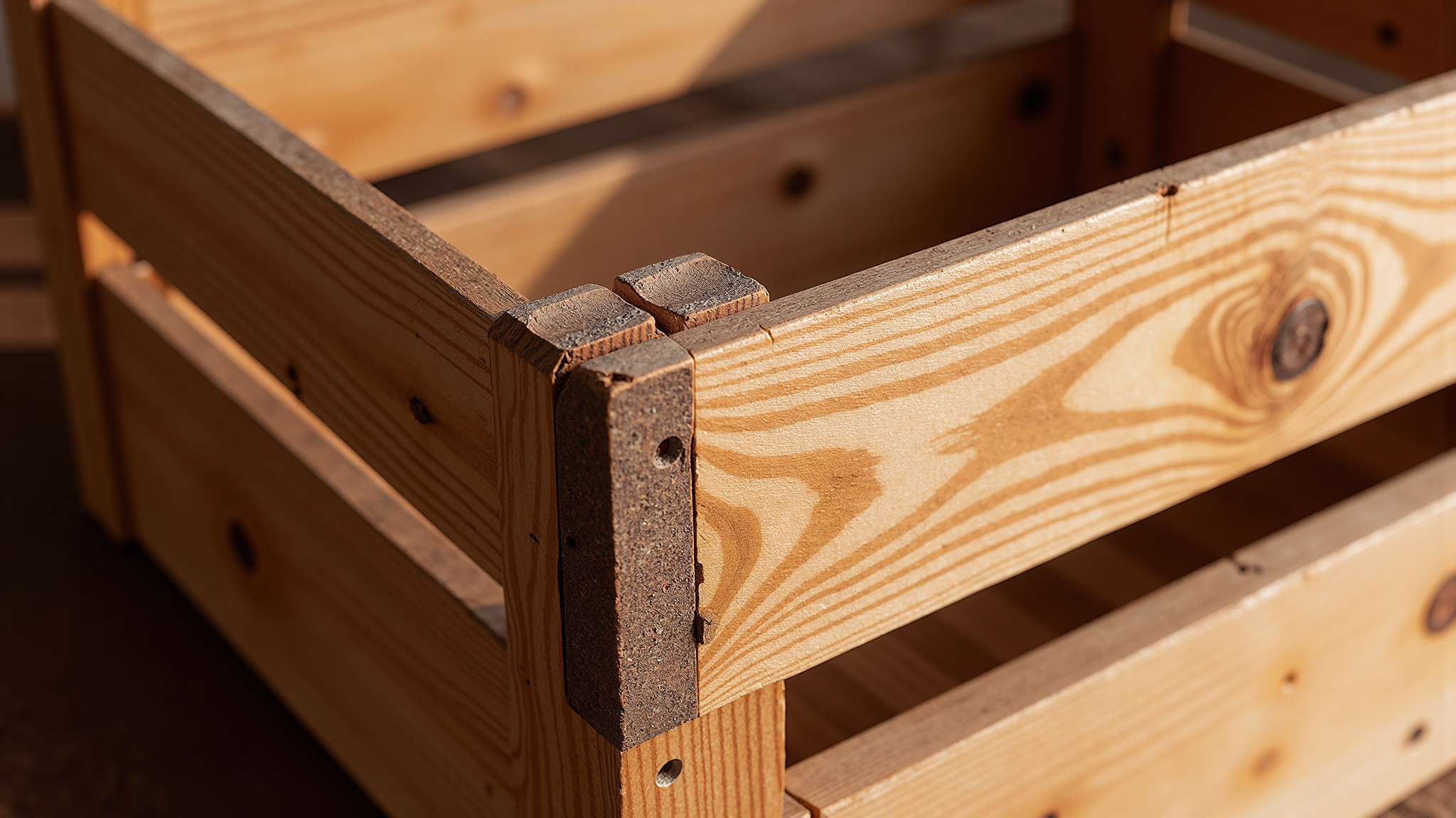 Packed furniture ready for dispatch