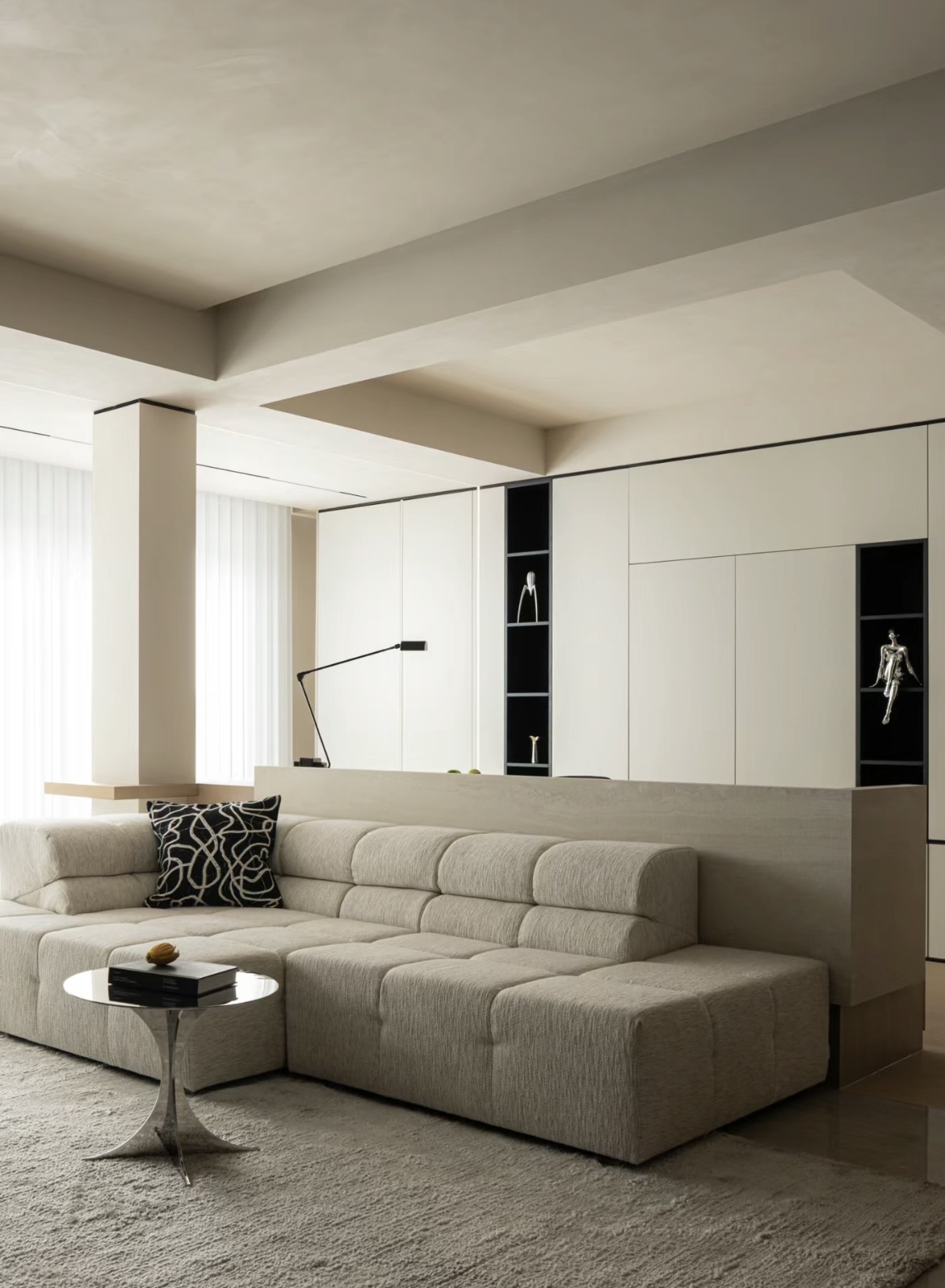 Styled interior detail from a SAMYAM project